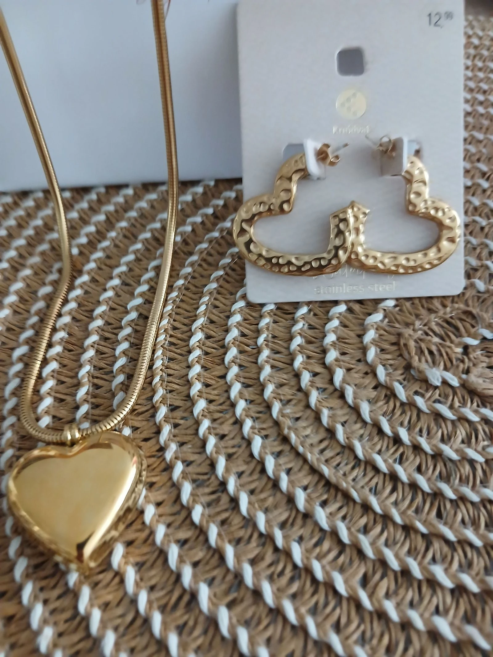 Parures de bijoux d'été en acier inoxydable 